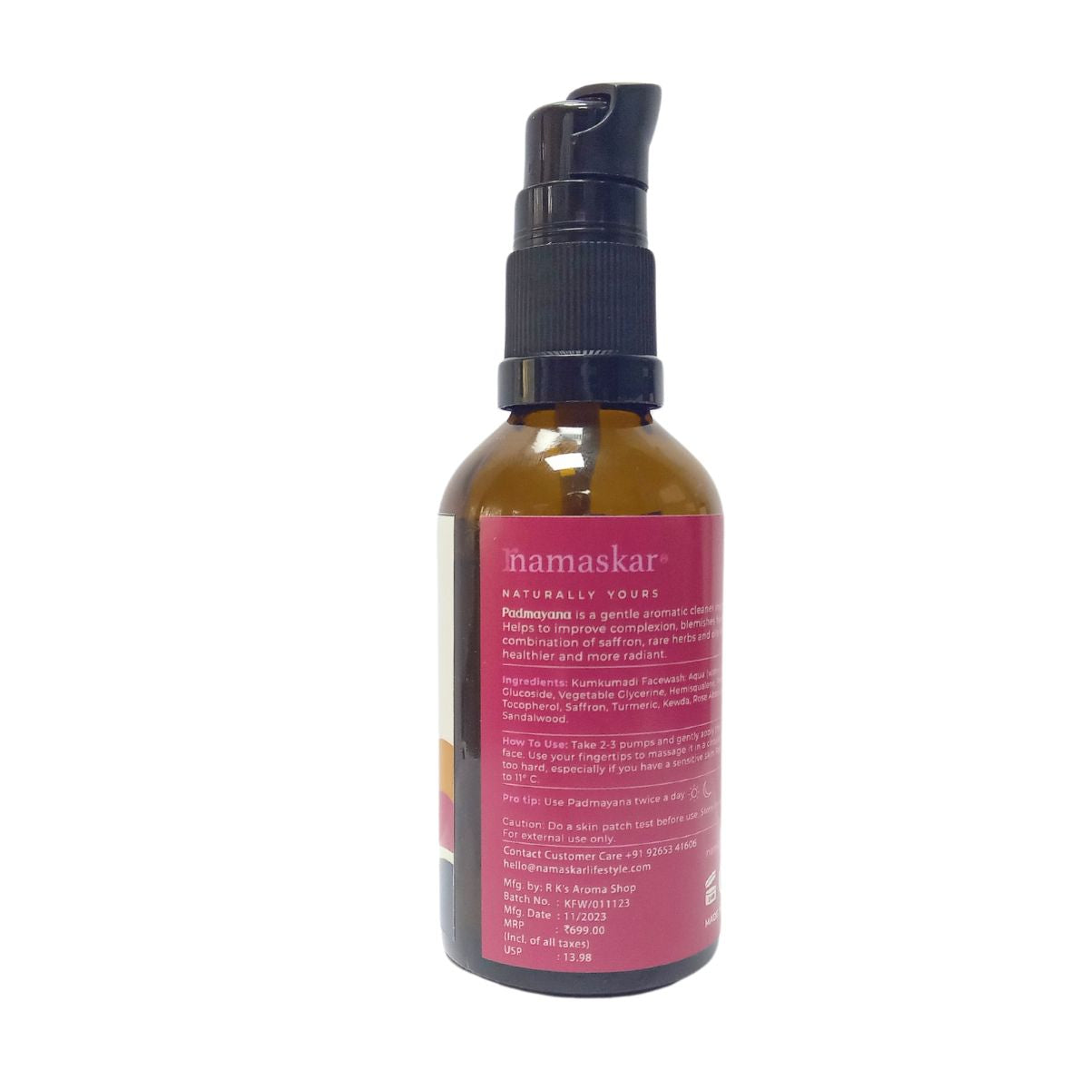 Padmayana Kumkumadi Face Cleanser
