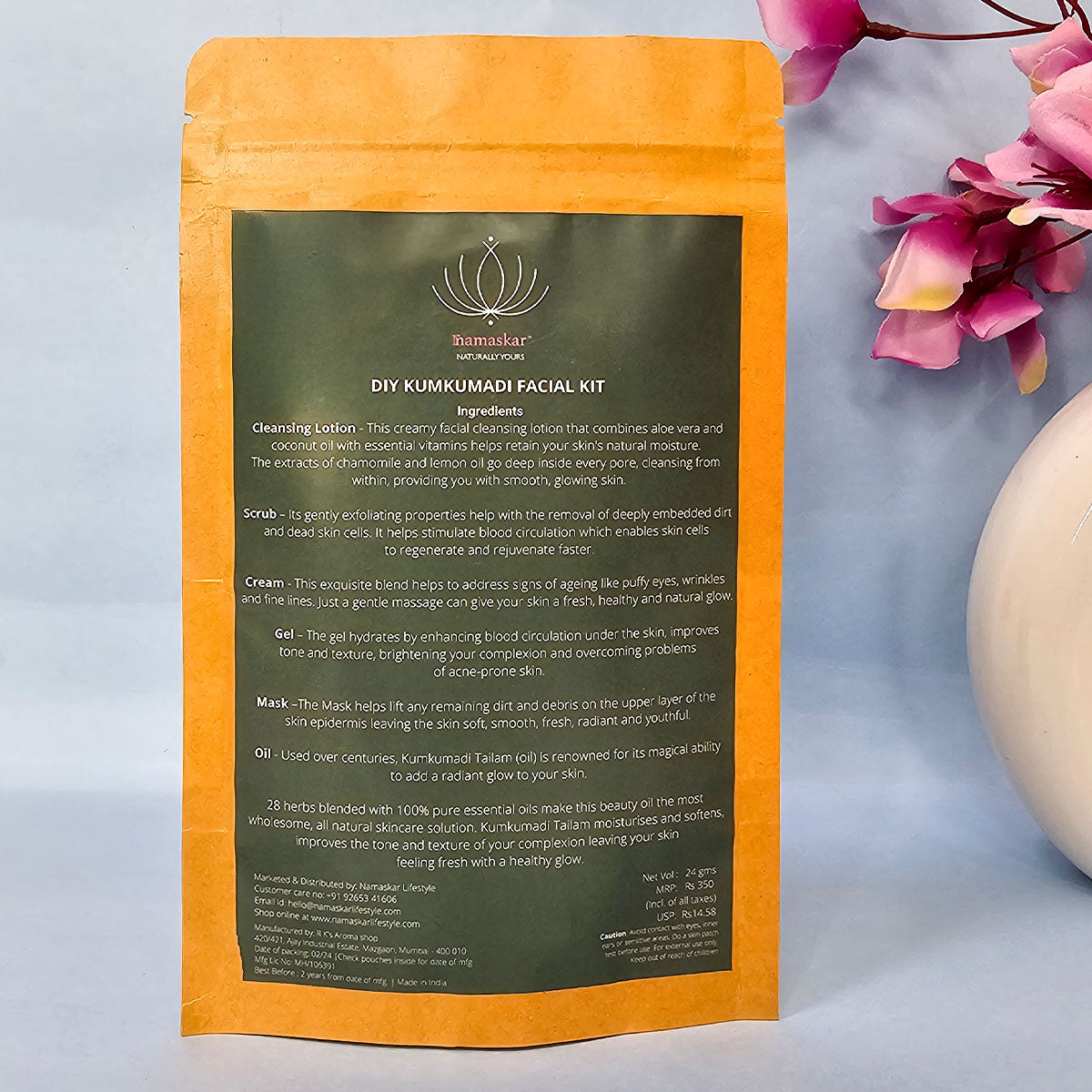 DIY Kumkumadi Facial Kit