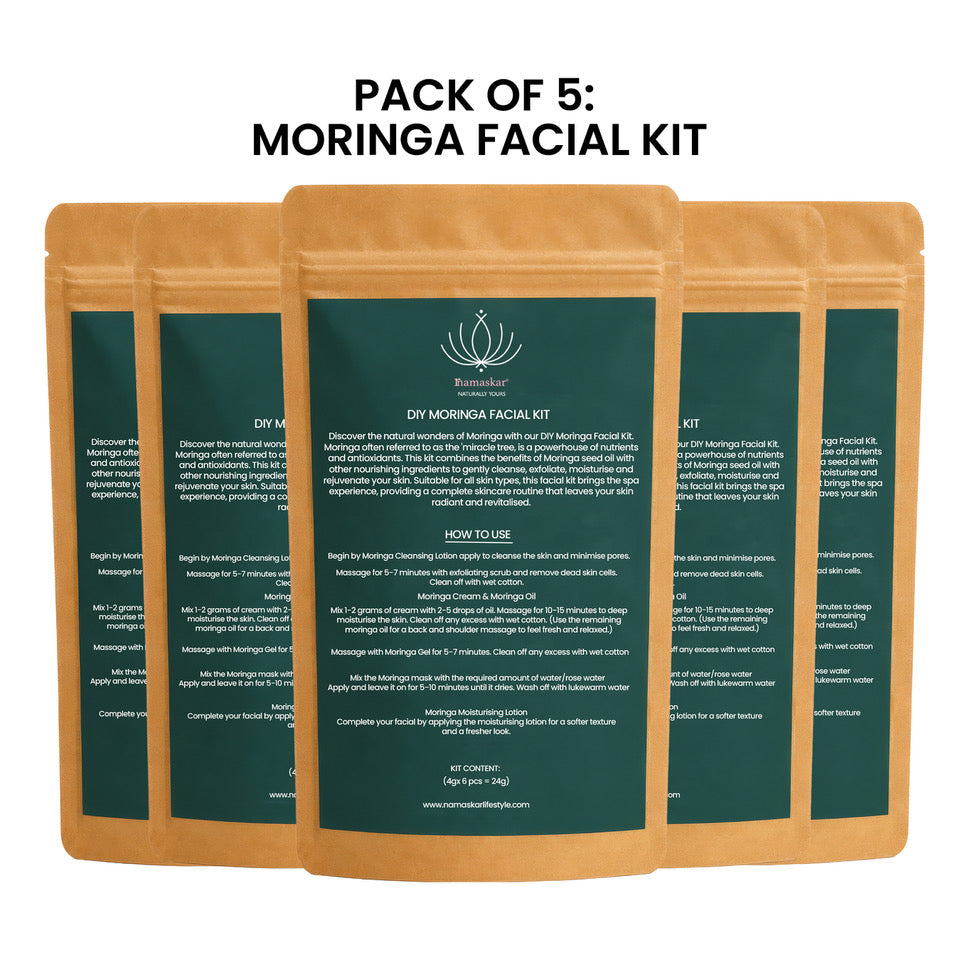 DIY Moringa Facial Kit