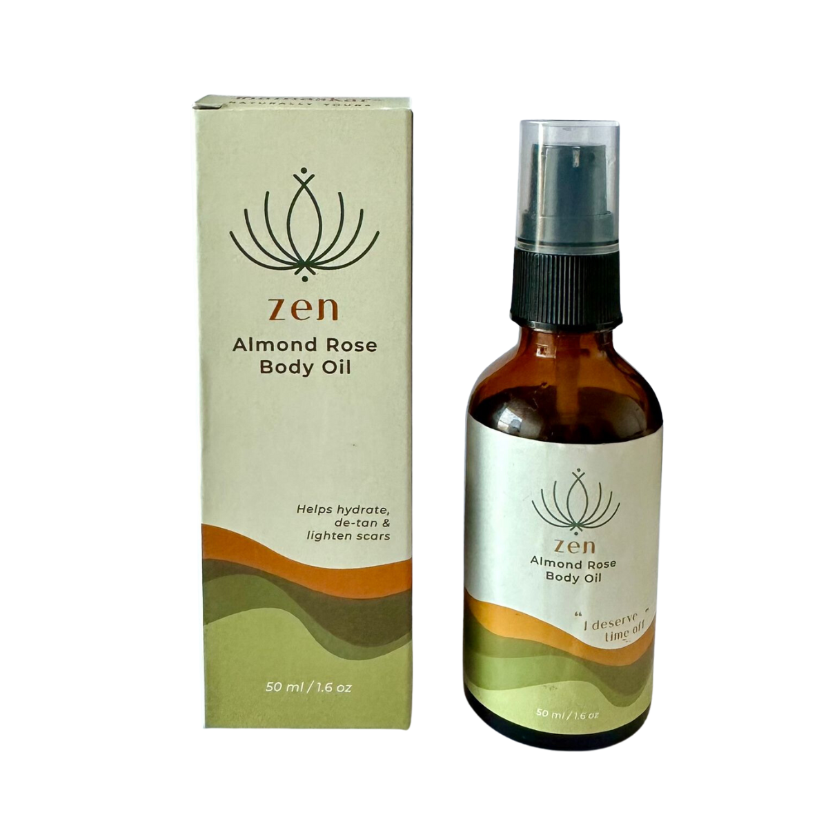Zen | Rich Almond Pink Rose Oil | 50 ml