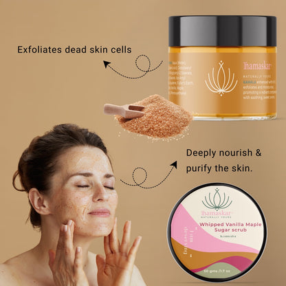 Kamala | Whipped Vanilla Maple Sugar Scrub