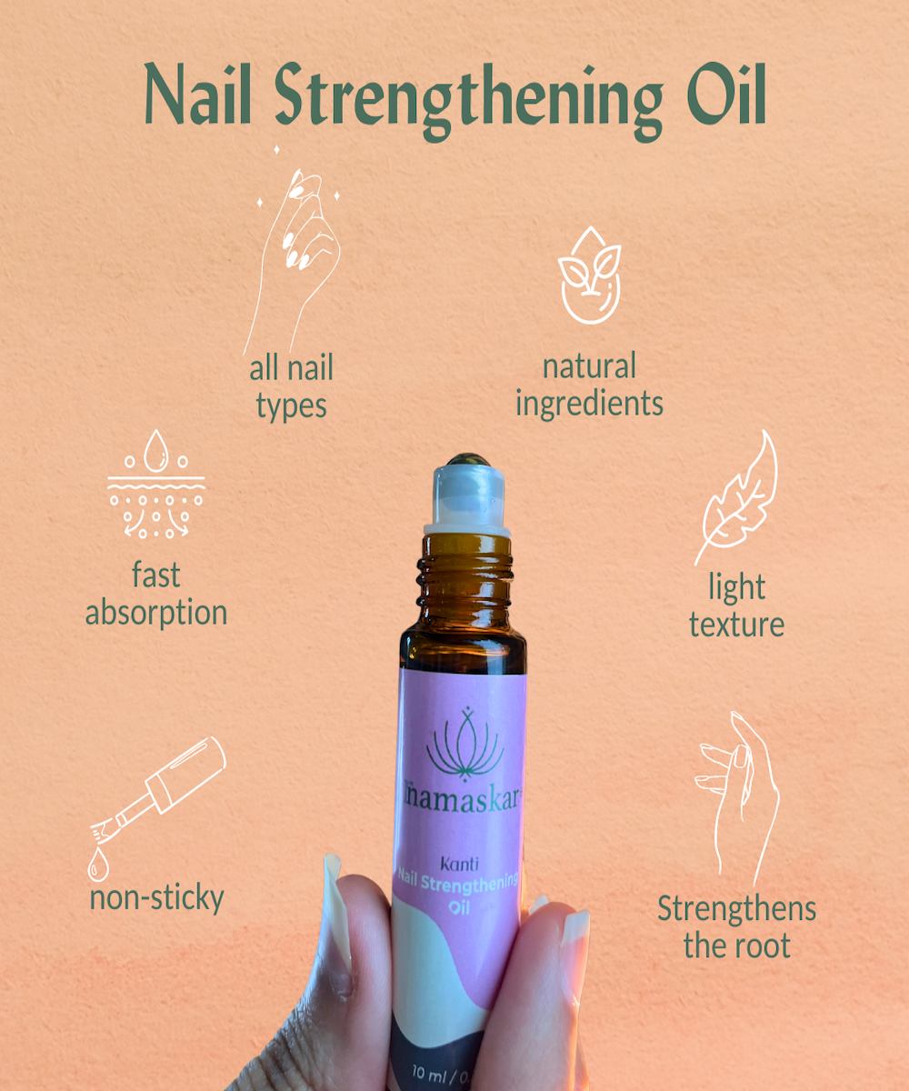 100% Natural Nail Strengthening Oil | Kanti | 10 ml