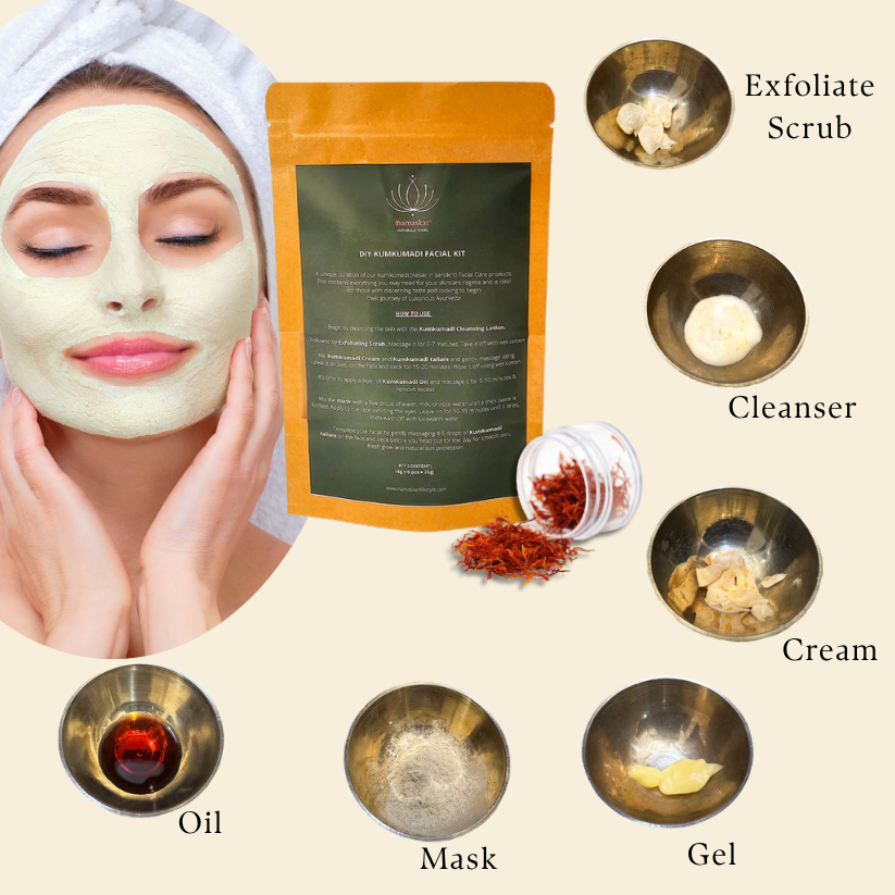 DIY Kumkumadi Facial Kit