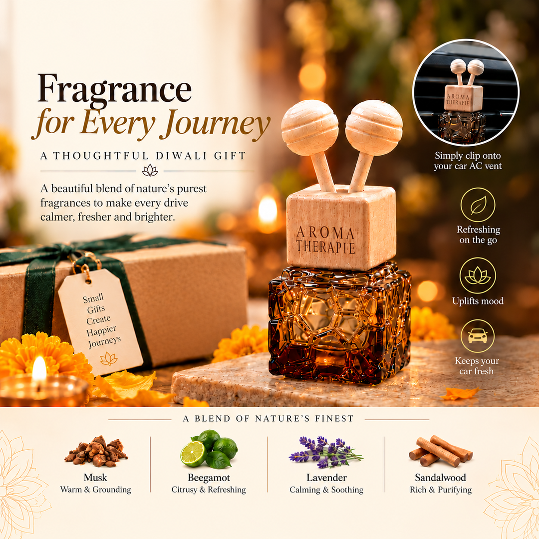 Aromatherapy Car Diffuser | Premium Fragrance |  8 ml