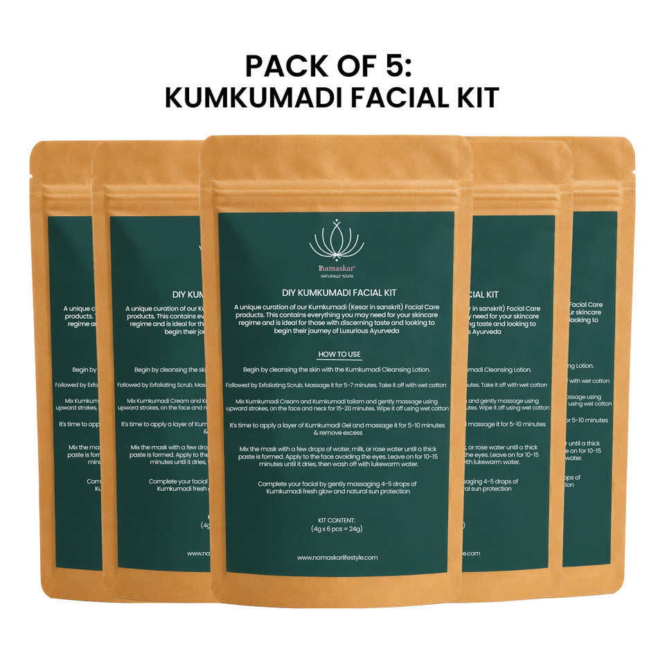 DIY Kumkumadi Facial Kit