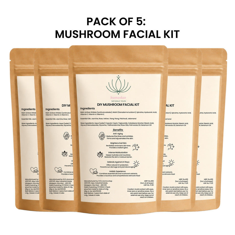 DIY Mushroom Facial Kit