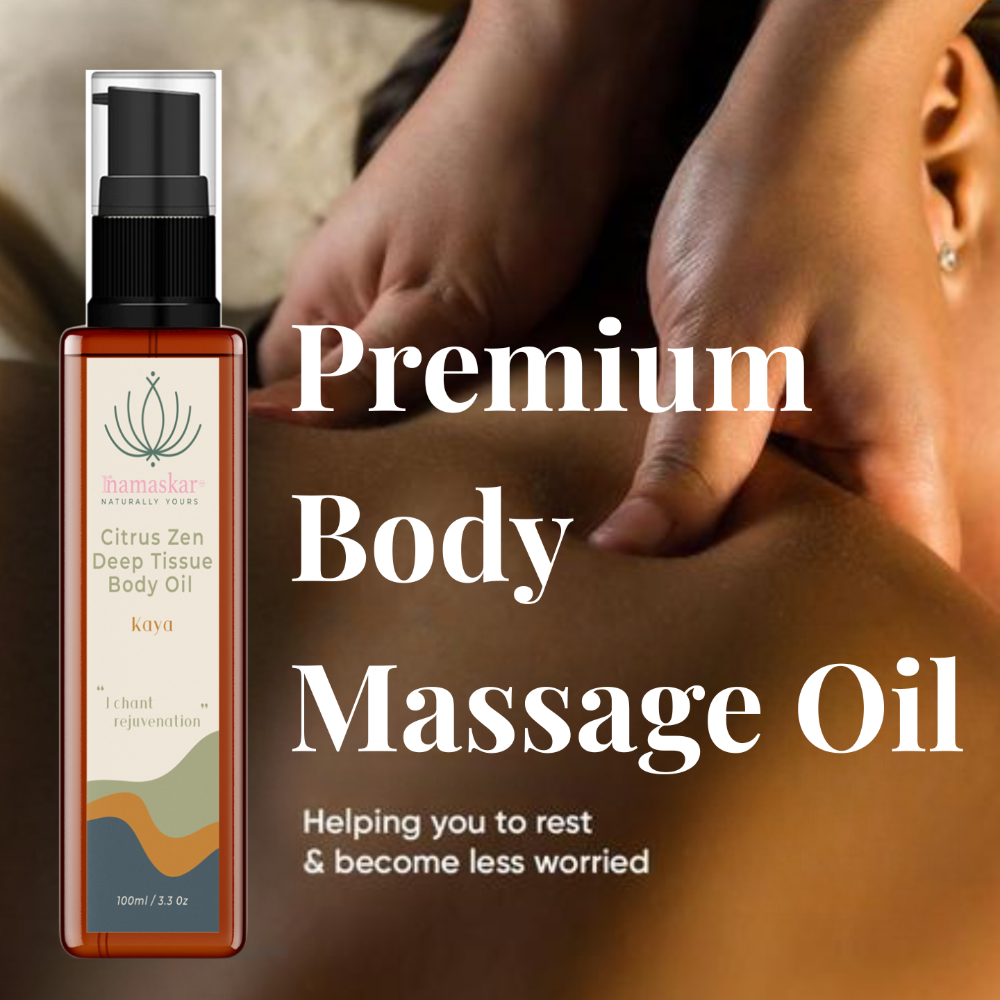 Citrus Zen Deep Tissue Body Oil | Kaya