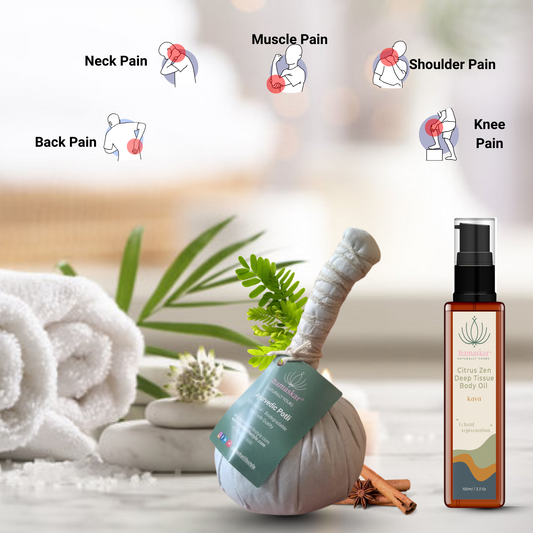 Ayurvedic Potli and Kaya | Citrus Zen Deep Tissue Body Oil