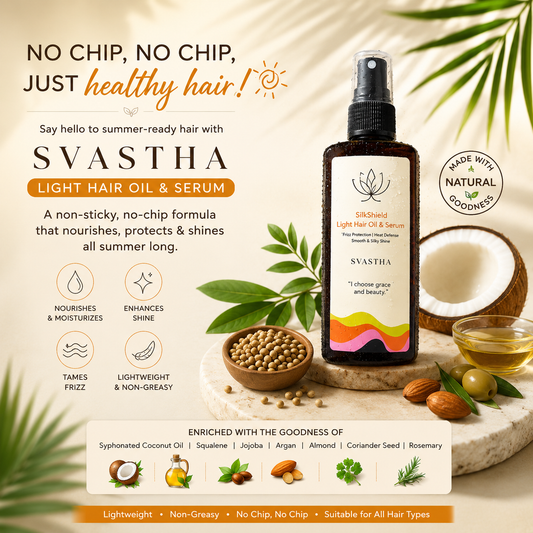 Silkshield Light Hair Oil | Svastha